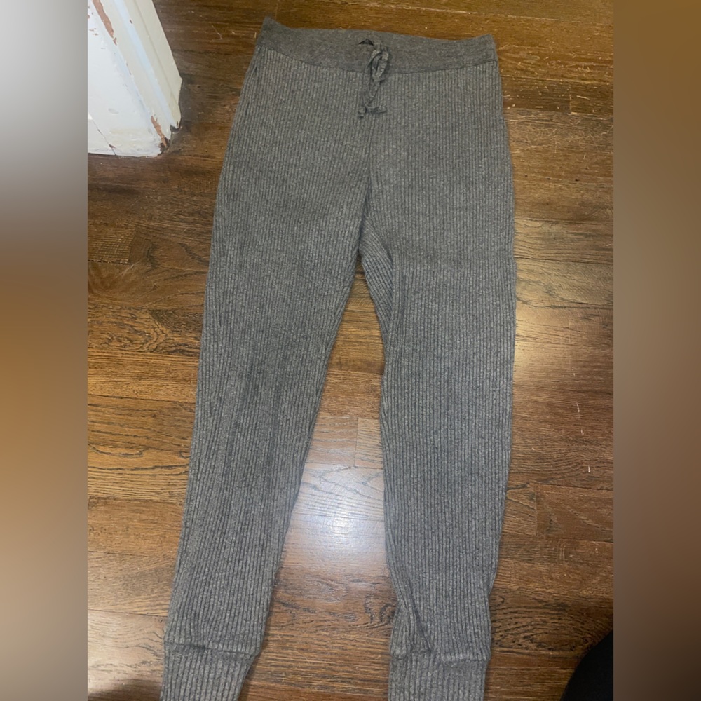 Zara gray knit jogger sweats